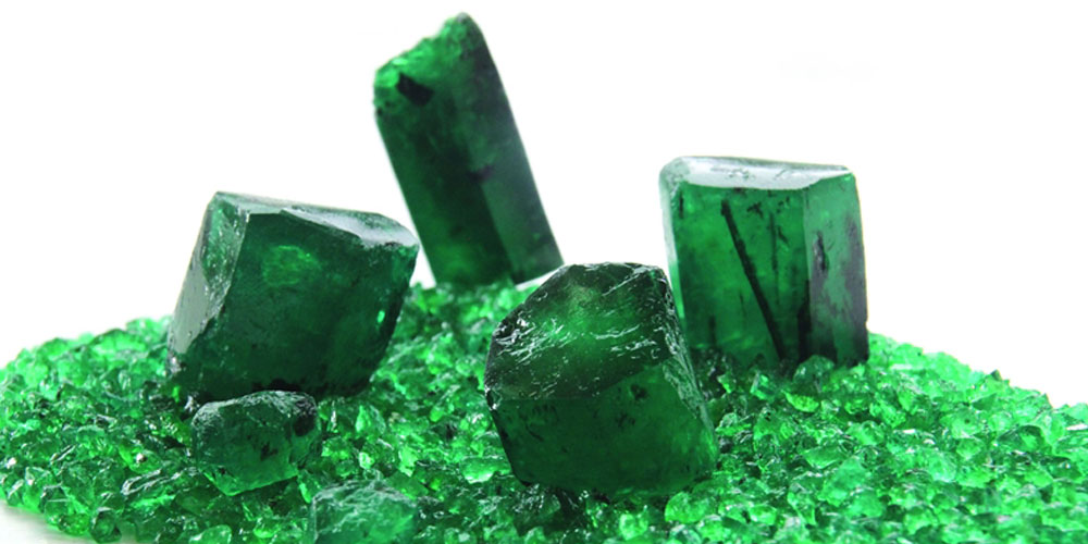 Genuine Emerald Gemstone Jewelry